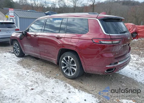 2021 Jeep Grand Cherokee L Overland 4X4 from USA, damaged, VIN 1C4RJKDG1M8131338